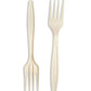 Strong Plant Starch Disposable Fork 18cm/7" (Pack of 50)