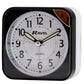 Ravel Small Square Quartz Travel Alarm Clock RC001 Available Multiple Colour