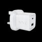 WYEFLUX 32W Dual Port USB Type-C & USB-A Power Adapter (GaN III)