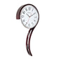 Wm.Widdop Curved Pendulum Wall Clock