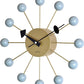 Acctim Meta Spoke with Haze Coloured Balls 33cm Wall Clock 29209