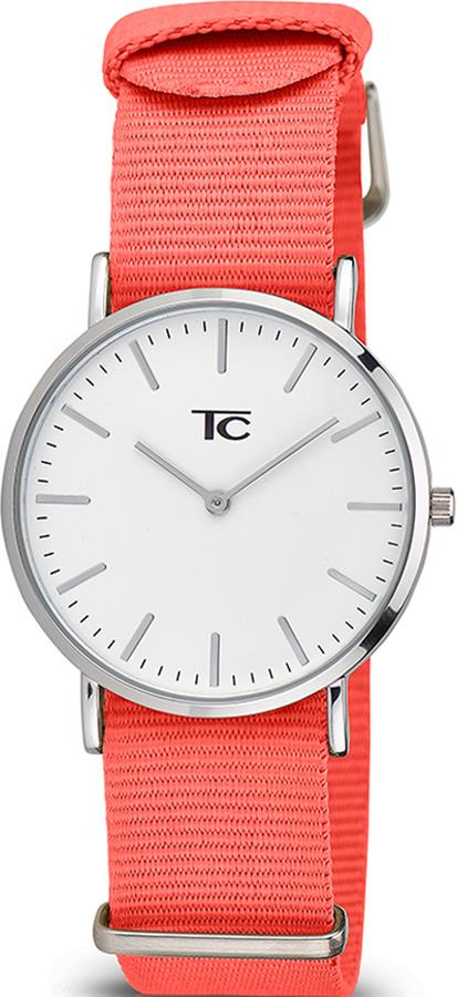 Tom Carter Mens / Ladies Basic Coral 45mm Nylon Strap Watch Available Multiple Colour - CLEARANCE NEEDS RE-BATTERY