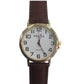 PELEX Mens Basic Leather Strap Quartz Watch PLX-010 Available Multiple Colour