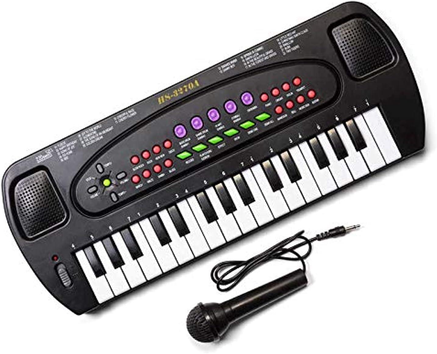 Tobar Electronic Keyboard and Karaoke Microphone Set