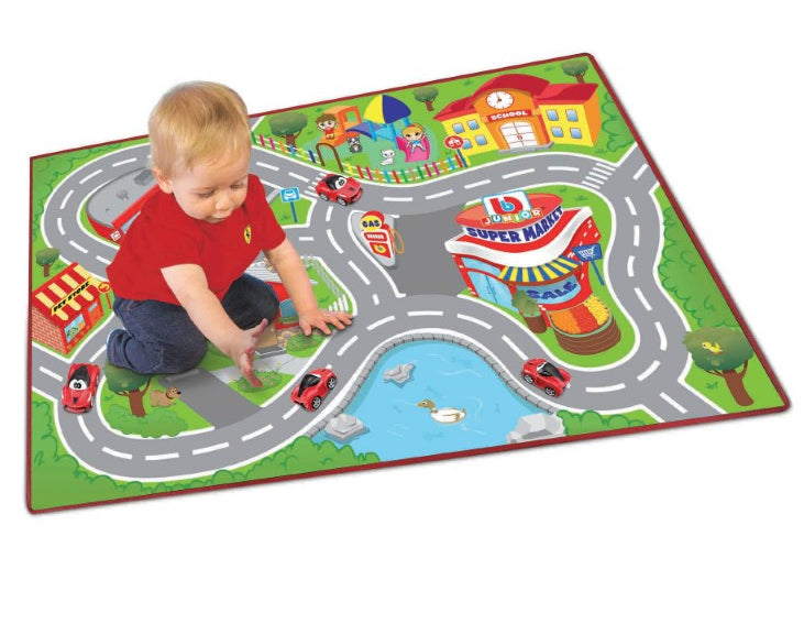 Bb Junior Ferrari Junior City Playmat and Car