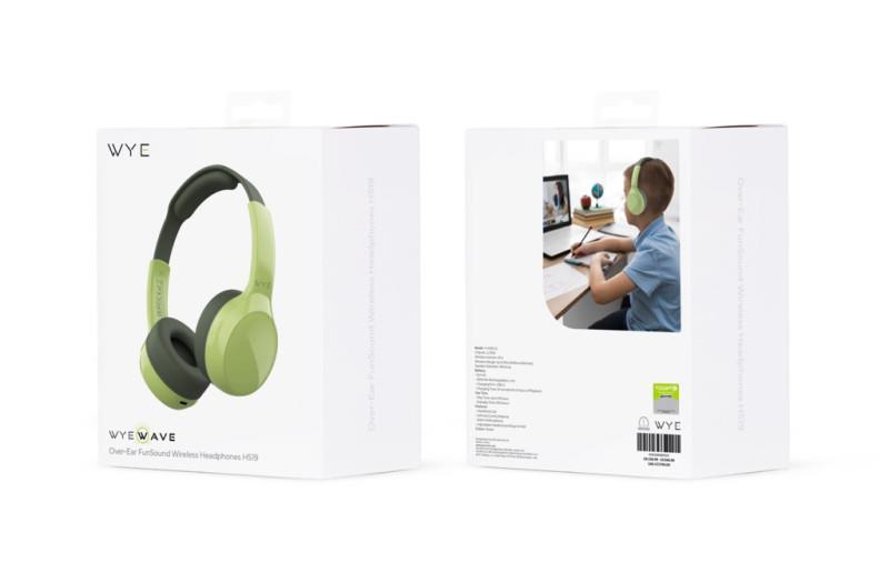 WYE Over-Ear FunSound Wireless Headphones HS19