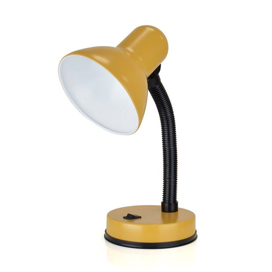 HomeLife 35w 'Classic' Flexi Desk Lamp - English Mustard (Carton of 16)