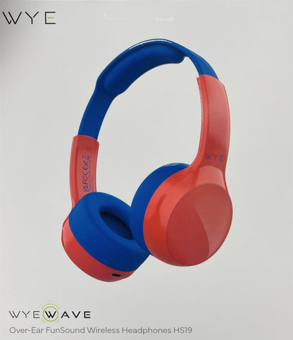 WYE Over-Ear FunSound Wireless Headphones HS19