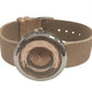 Henley Ladies Fashion Case Brown Dial And Golden Leather Strap Watch H06021.2 - CLEARANCE NEEDS RE-BATTERY