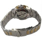 Christyan Arden Mens Fashion Square Dated Dial Analogue 2Tone/Gold Metal Bracelet Strap Watch
