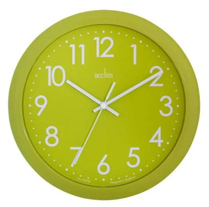 Acctim Abingdon Wall Clock 25.5cm Available Multiple Colour