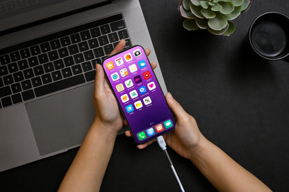 WYEFLOW SpringShield 10W USB-A to 8-Pin Data Cable 1m