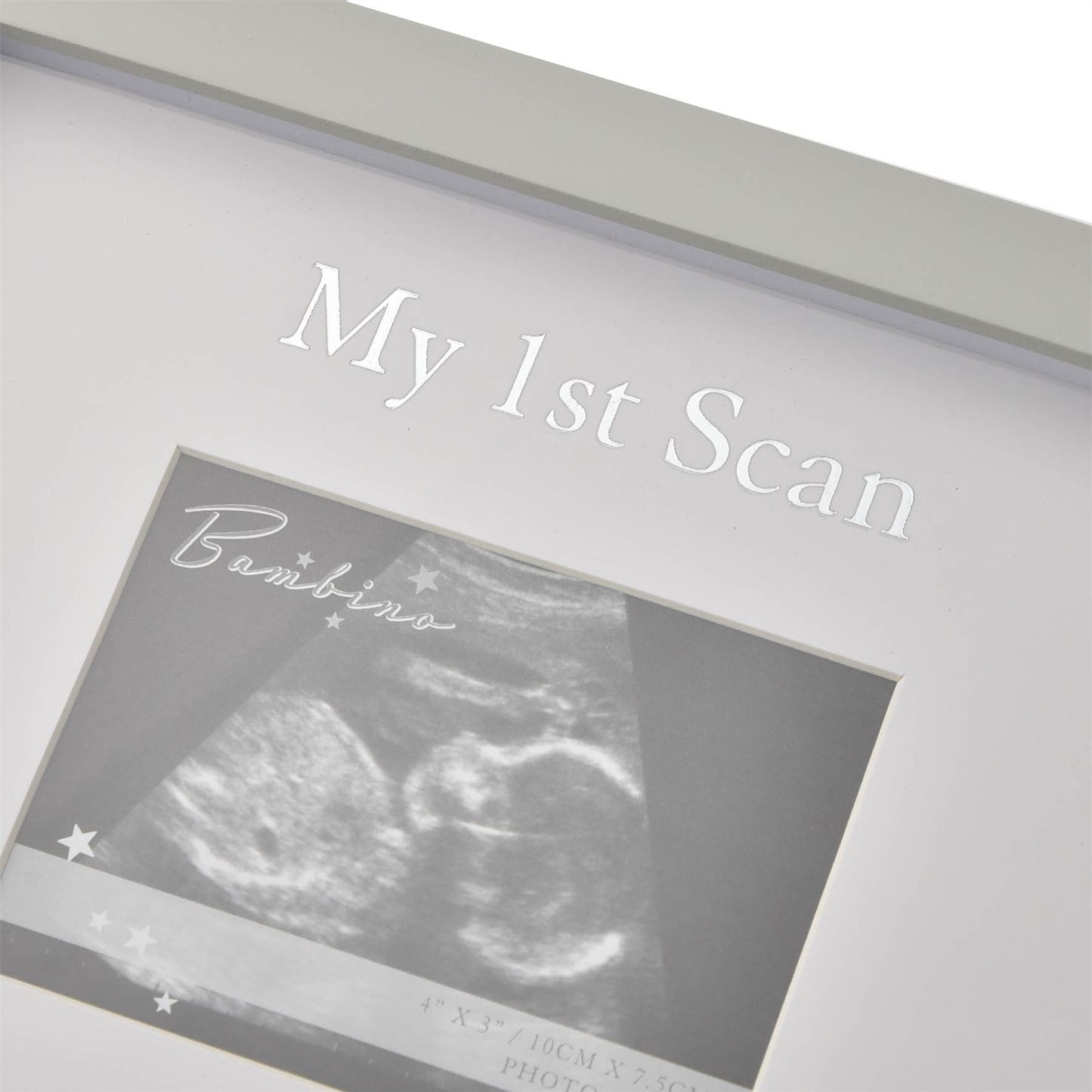 Bambino My 1st Scan Photo Frame in Lidded Gift Box