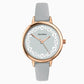 Sekonda Ladies Fashion Grey Dial with Grey PU Leather Strap Watch 2819