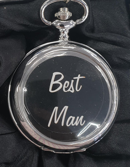 'Best Man' Quartz Pocket Watch 5063.05