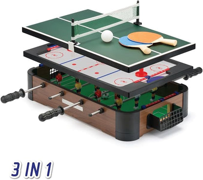 20inch 3 in 1 Top Games, Mini Football, Hockey and Table Tennis  Toy TY6155
