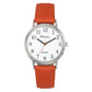 Ravel Ladies Classic Big White Dial Leather Strap Watch R0140 Available Multiple Colour