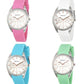 Henley Ladies Sports Silver Dial Rubber Strap Watch H06175 Available Multiple Colour