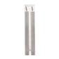 Set of 2 LED Wax Taper Candles White 24cm