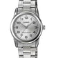 Casio Ladies Basic Analogue Stainless Steel Bracelet Easy Reader Dial Watch - LTP-V001D