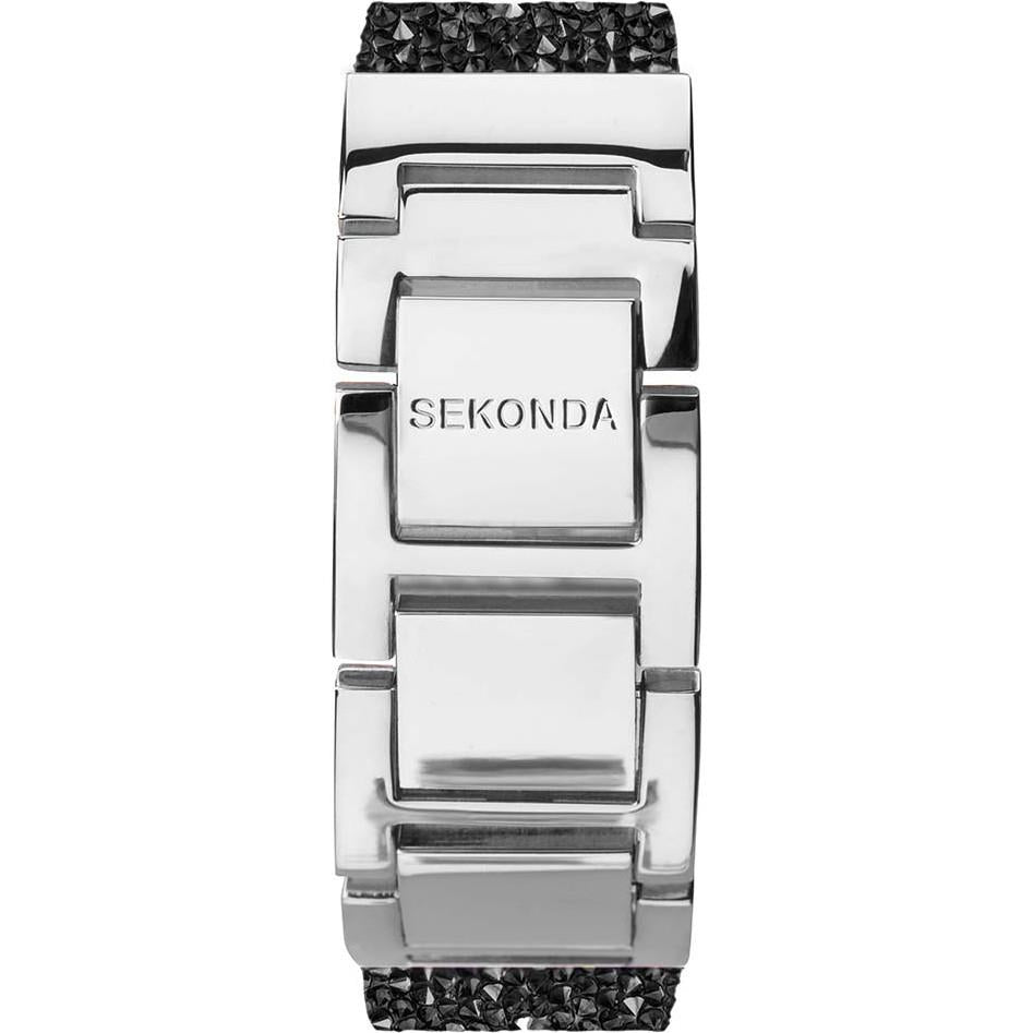 Sekonda Ladies Bling Rocks Black Brass Case & Bracelet with Black Dial Watch 40424