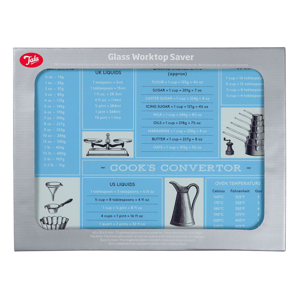 Tala Blue Conversion Glass Work Top Savers (Carton of 12)