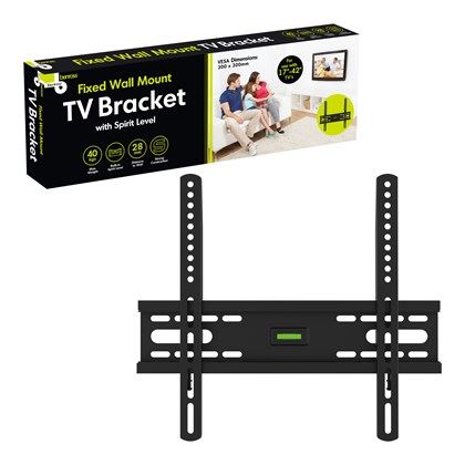 Benross Fixed TV Bracket Hold 17"-42" TV Screens (Carton of 8)