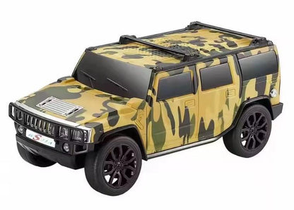 WSTER Wireless Bluetooth 8w 4x4 Truck Car Speaker with TF/USB/FM - CLASSIC - BEIGE