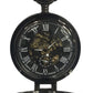 Mens & Ladies Mechanical Hand Winding Half Hunter Steampunk Gun Pocket Watch