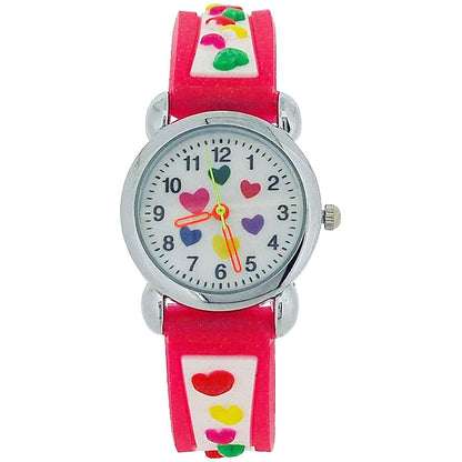 Relda Children's Boys / Girls Analogue 3D Silicone Strap Watch REL4 Available Multiple Colour