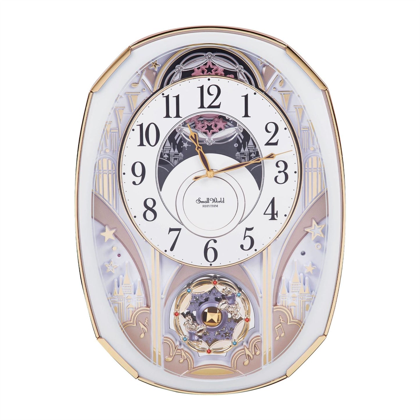 Rhythm Magic Motion Clock Rotating Pendulum Auto