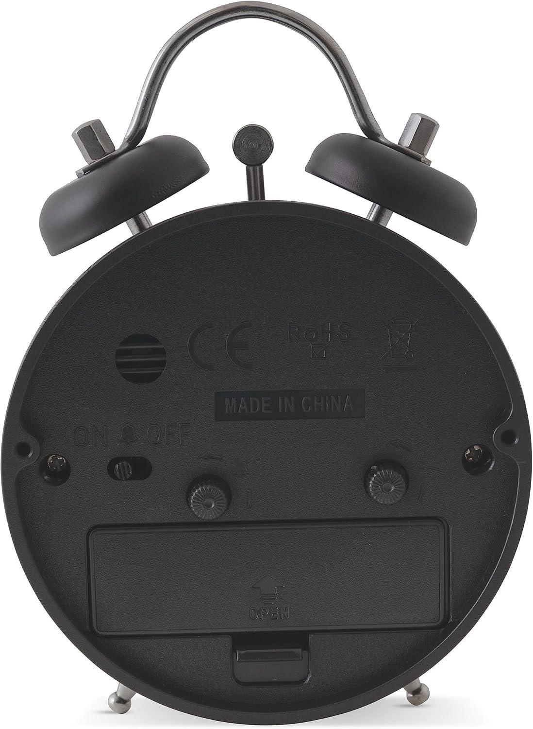 Acctim Shefford 12cm Double Bell Alarm Clock 1638 Available Multi Colour