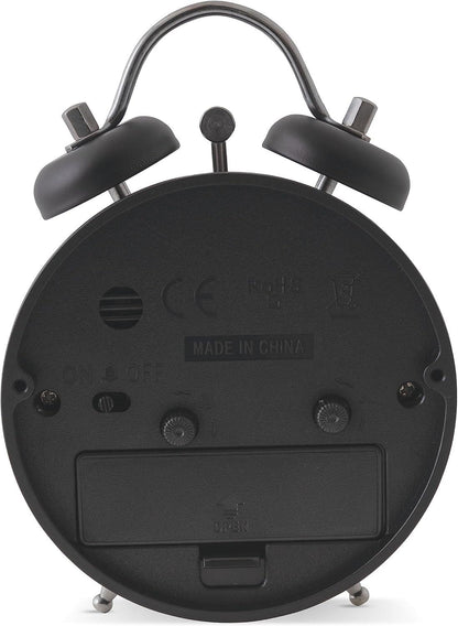 Acctim Shefford 12cm Double Bell Alarm Clock 1638 Available Multi Colour