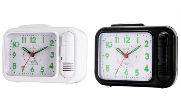 Acctim SONNET Bell Alarm Clock 1261 Available Multiple Colour