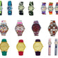 Relda Ladies/Boys/Girls Analogue Silicone nylon Strap 12 Mix Watches RELx12