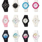Casio Ladies Sports Dated Quartz Analogue Resin Rubber Strap Watch - LRW-200H Available Multiple Colour