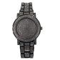 PI-7625 NY LONDON MENS BLING WATCH ASSORTED COLOURS