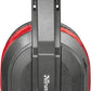 Trust Gaming Ziva Over-Ear Gaming Headphones with Retractable Microphone, Black / Red (30 PC Carton)