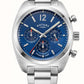 Rotary Mens Avenger Sport Chronograph Blue Dial Stainless Steel Bracelet Watch