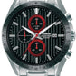 Lorus Mens Sports Chronograph Dated Black Dial Stainless Steel Bracelet Watch RM303HX9