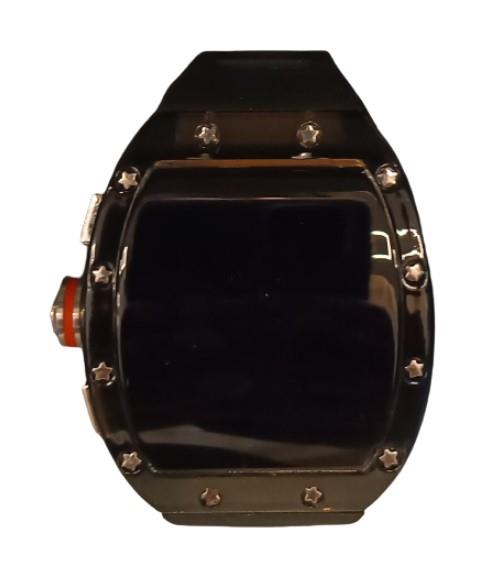 Lenyes LW-331 Mars Miller Digital Smart watch Black Rubber strap