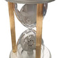 Miniature Clock Two Tone Clock & thermometer Version IMP810- CLEARANCE NEEDS RE-BATTERY
