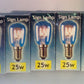 25w SES Oven Bulbs Pack of 10