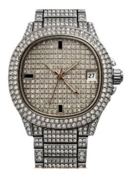 NY London Mens Fashion Bling Assorted Watch Dated Square Dial Bracelet Watch Available Multiple Colour