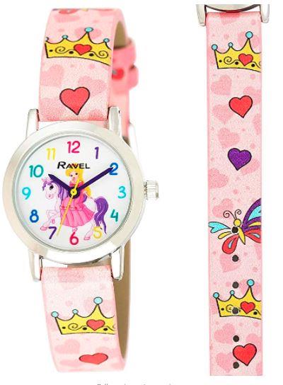 Ravel Childrens Girl's Character Watch R1810 Available Multiple Colour