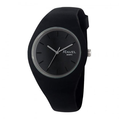 Ravel Unisex Large Comfort Fit Silicone Watch R1804-2 Available Multiple Colour