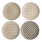 Hestia Set of 4 Tile Pattern Side Plates