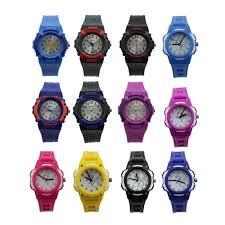 POLIT Children Analog watch in Tin, assorted stlyes and colours CW-0032