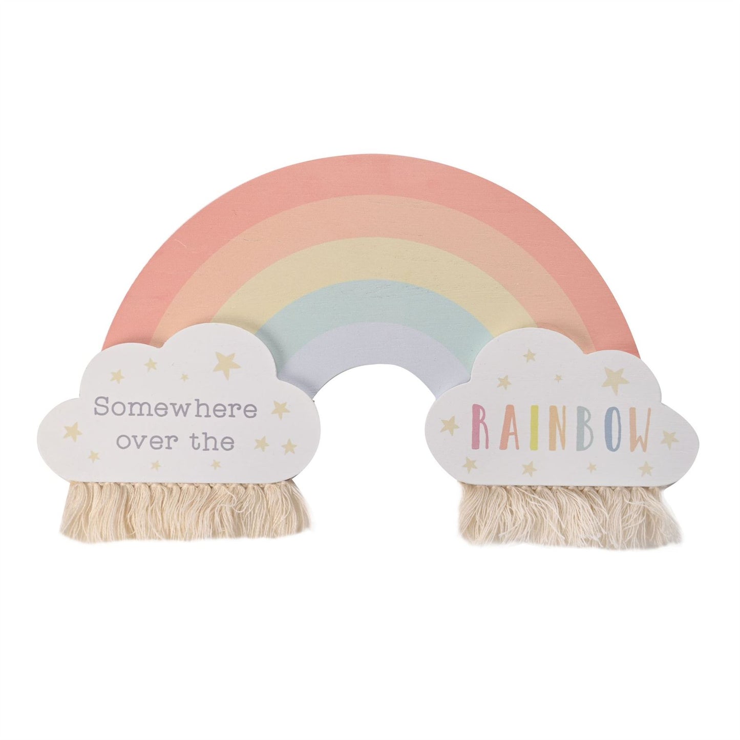 Petit Cheri Rainbow Wall Plaque 30cm