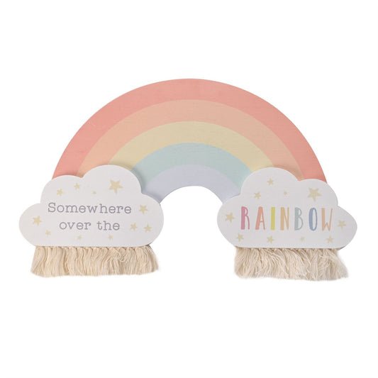 Petit Cheri Rainbow Wall Plaque 30cm